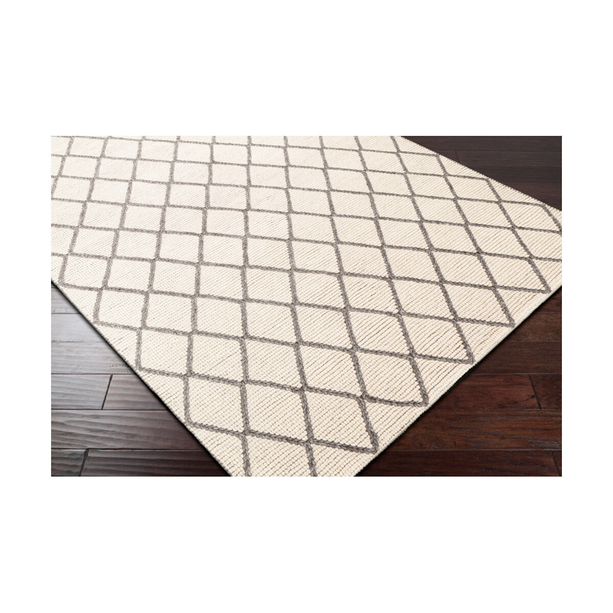Whistler 36 X 24 inch Charcoal/Cream Rugs, Rectangle