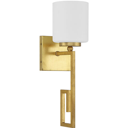 Quatrain 1 Light 4.75 inch True Gold Wall Sconce Wall Light