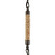 Tarrytown 1 Light 8 inch Oil Rubbed Bronze with Rope Mini Pendant Ceiling Light