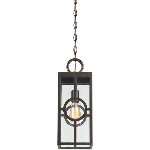 Lauren 1 Light 6.5 inch English Bronze Outdoor Hanging Lantern