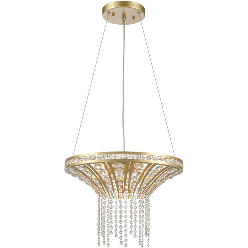 Fantania 4 Light 18 inch Champagne Gold Chandelier Ceiling Light