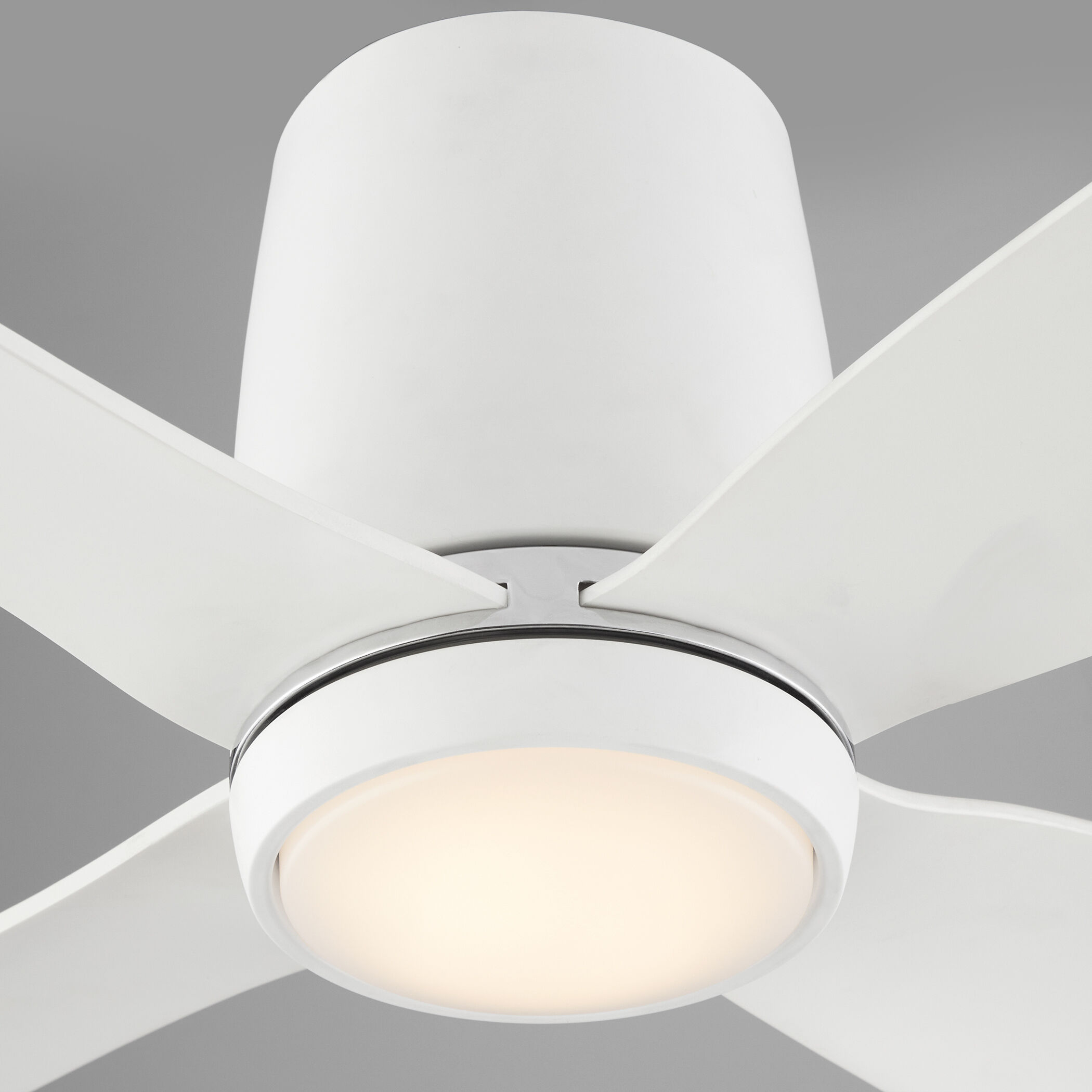 Myriad 56 inch White with Studio White Blades Ceiling Fan