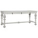 Portuguese 72 X 32 inch Solid White Desk