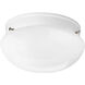 Fitter LED 7.5 inch White Flush Mount Ceiling Light in LED Lamping, Progress LED