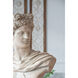 Placidia White Wash Statue