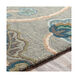 Chanceux 36 X 24 inch Teal/Sage/Dark Green/Emerald/Olive/Charcoal Rugs in 2 x 3, Rectangle