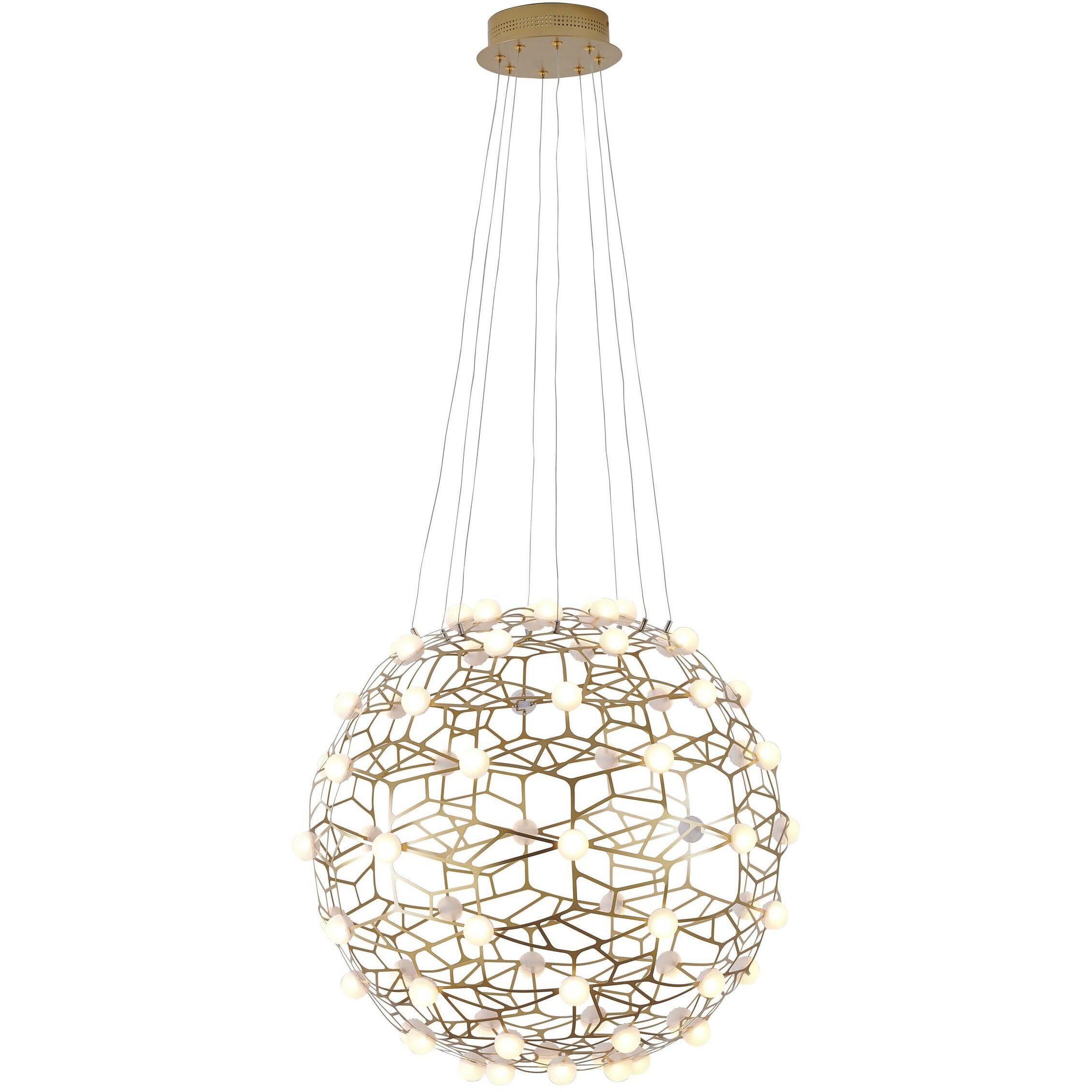 Canada LED 23.62 inch Gold Chandelier Ceiling Light