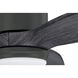 Force XL 60 inch Dark Graphite with Greywood Blades Wet Rated Ceiling Fan