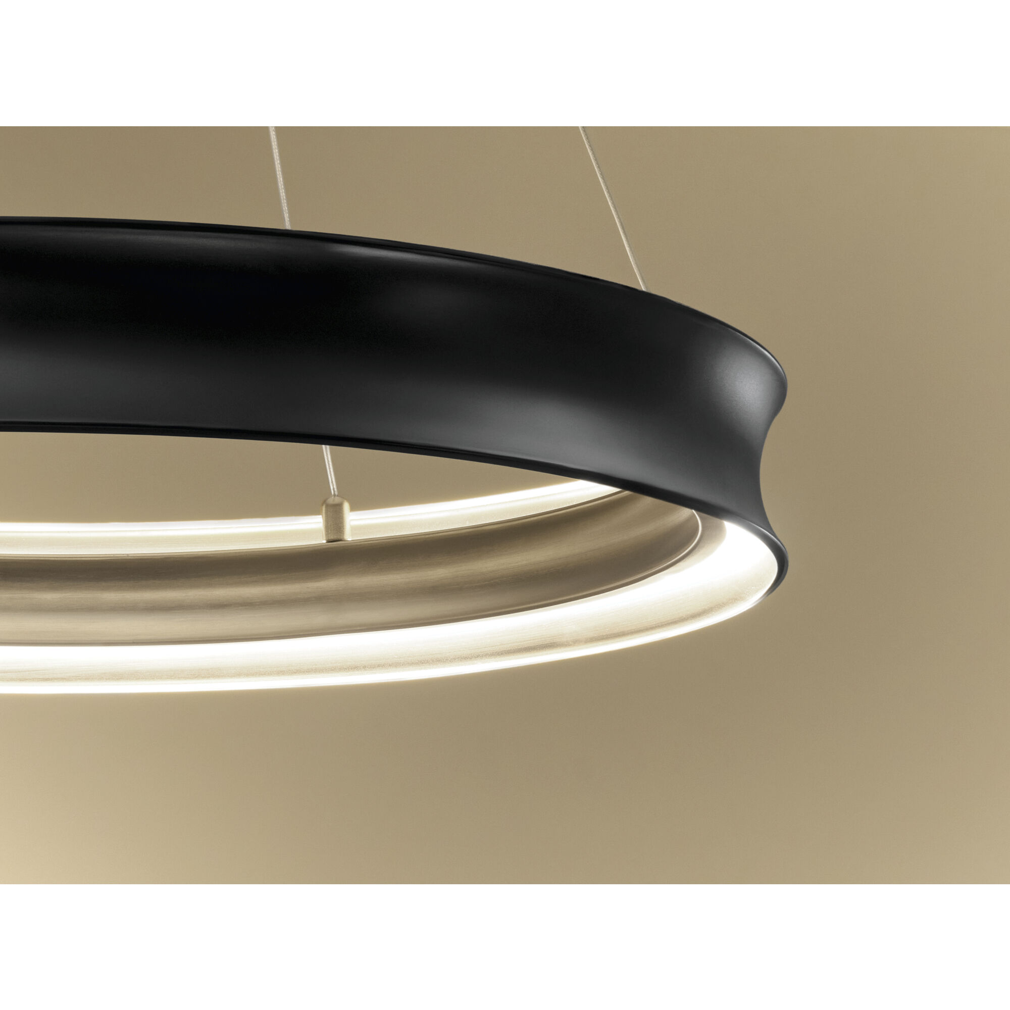 Larousse LED Black Chandelier Ceiling Light