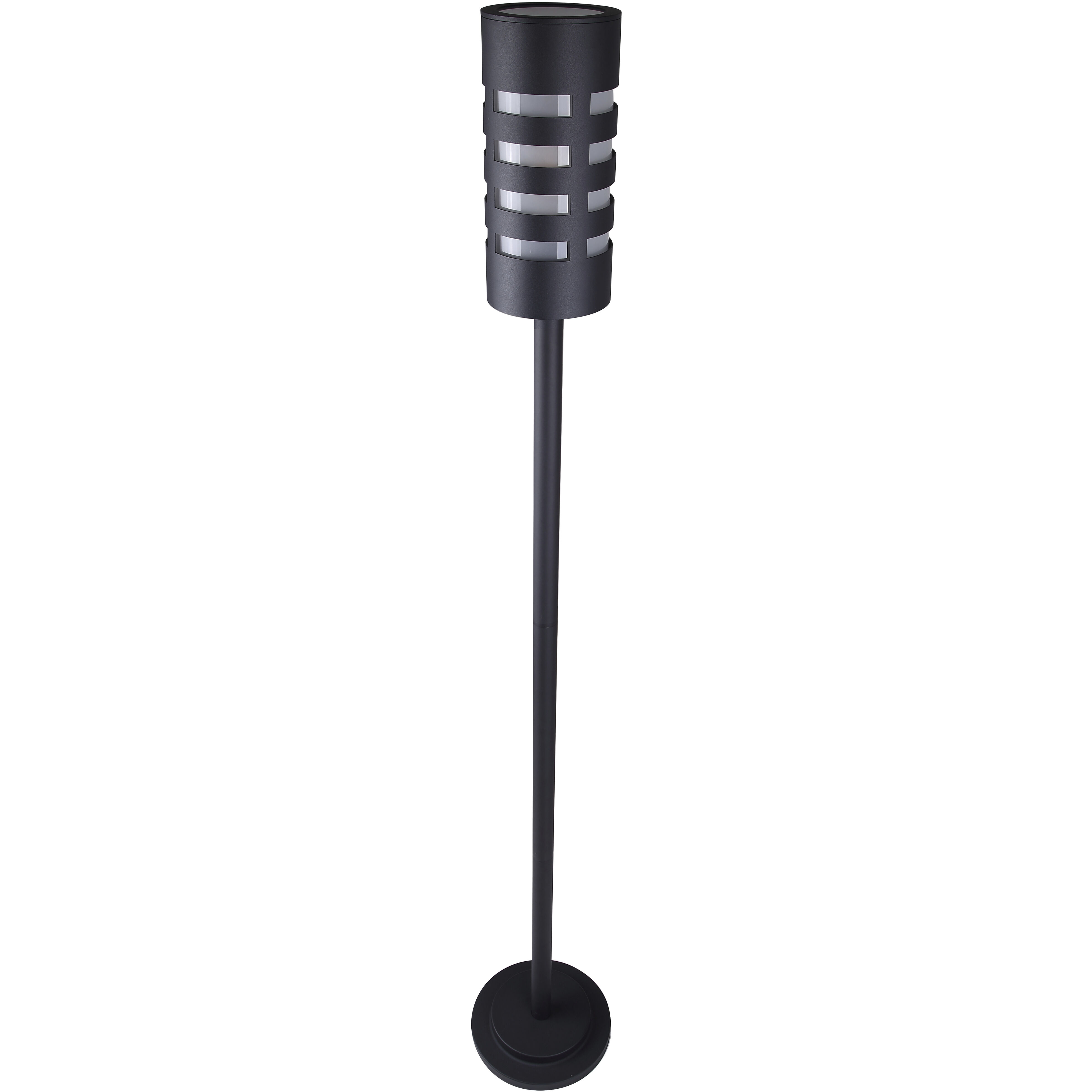Tayla 1 Light 62 inch Black Outdoor Post Light