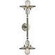 Franklin Restoration Railroad LED 18 inch Brushed Satin Nickel Bath Vanity Light Wall Light, Franklin Restoration