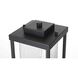 Ludlow 1 Light 16.5 inch Black Outdoor Post Light