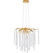 Canada 10 Light 24 inch Gold Chandelier Ceiling Light