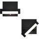 Mantel Reading Light Wall Light in Black, dweLED