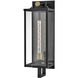 Catalina LED 24 inch Black with Burnished Bronze Outdoor Wall Mount Lantern