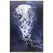Under Sway Blue and White Canvas
