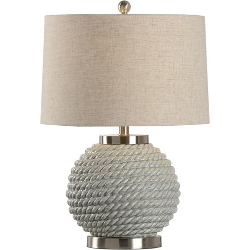 MarketPlace 24 inch 100 watt Sage Green Glaze Table Lamp Portable Light