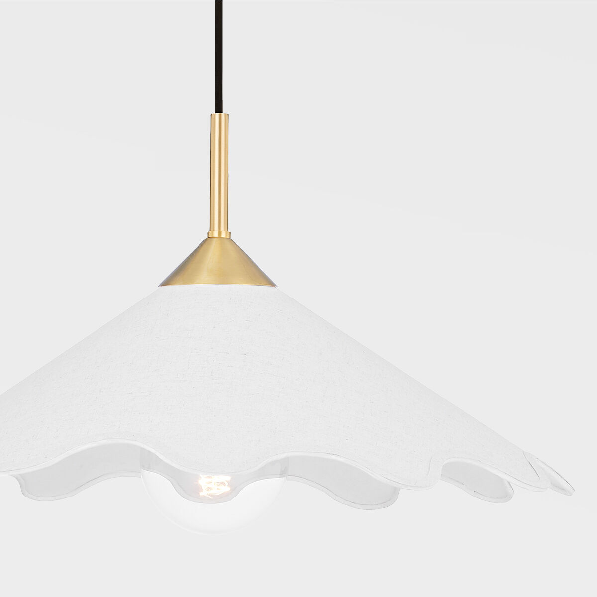 Sodsai 1 Light 20 inch Aged Brass Pendant Ceiling Light