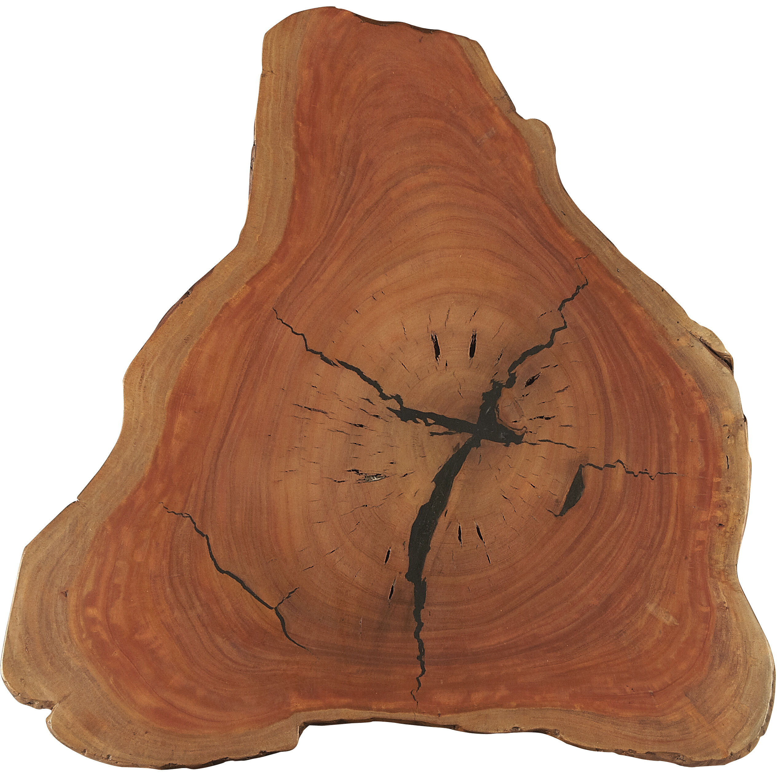 Ipswich Live Edge 24 X 24 inch Butler Loft Accent Table