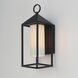 Aldous 1 Light 17.25 inch Black Outdoor Wall Mount