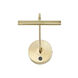 Curtis 4.5 watt 7 inch Brass-Matte Picture Light Wall Light