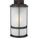 Wilburn 1 Light 20 inch Antique Bronze Outdoor Wall Lantern, Large