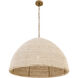 Fernwood 1 Light 36 inch Legacy Brass Pendant Ceiling Light