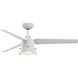 PC/DC 52 inch Matte White Fan-Uni