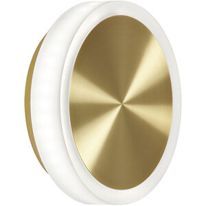 Topaz LED 6 inch Aged Brass Decorative Wall Sconce Wall Light