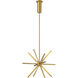 Sirius Minor LED 20.25 inch Brushed Gold Chandelier Ceiling Light