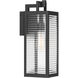 Edgewood 1 Light 16 inch Dark Matte Black Outdoor Wall Sconce