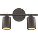 Holdrege 2 Light 120V Rubbed Oil Bronze Track Light Ceiling Light