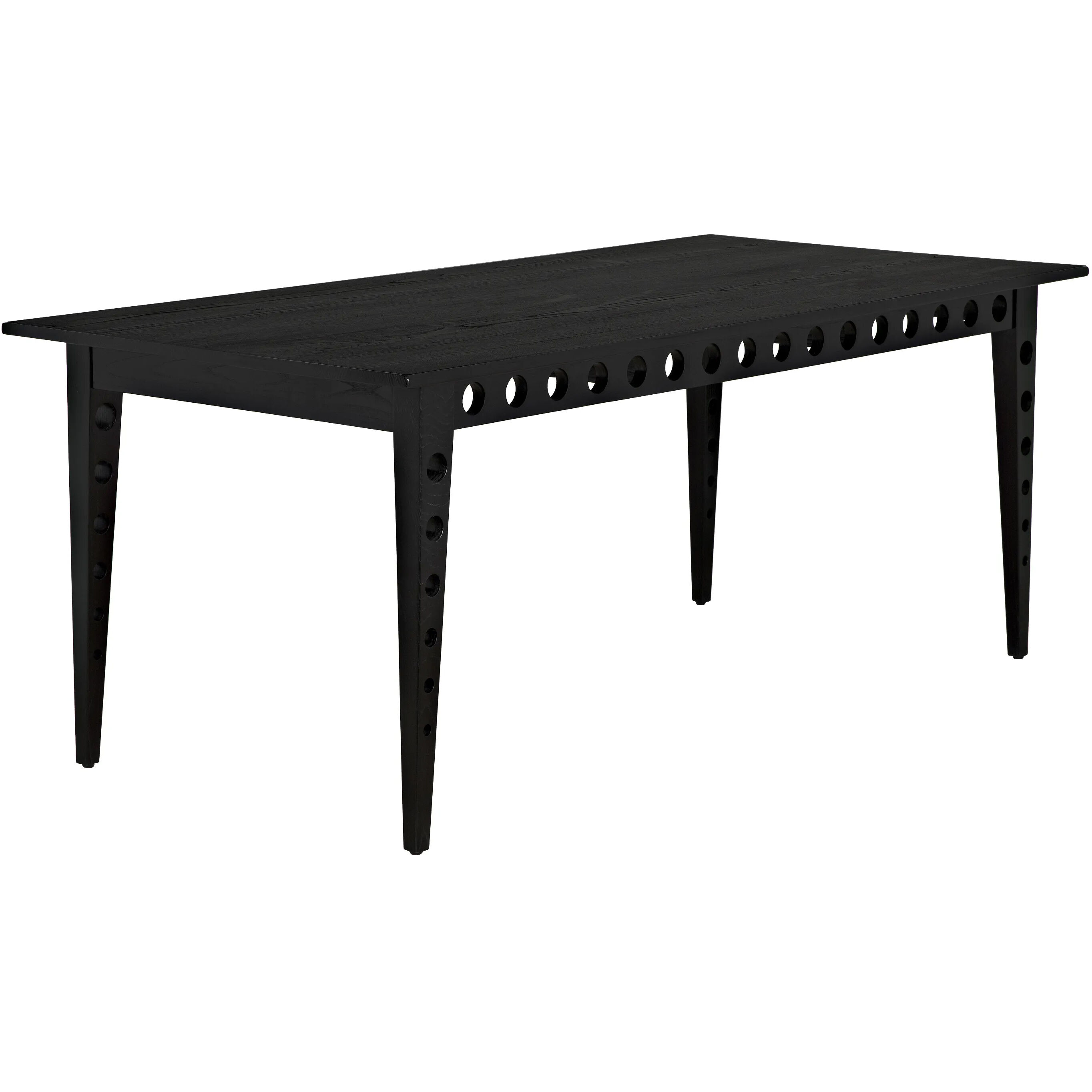 Pericles 76 X 36 inch Charcoal Black Table/Desk
