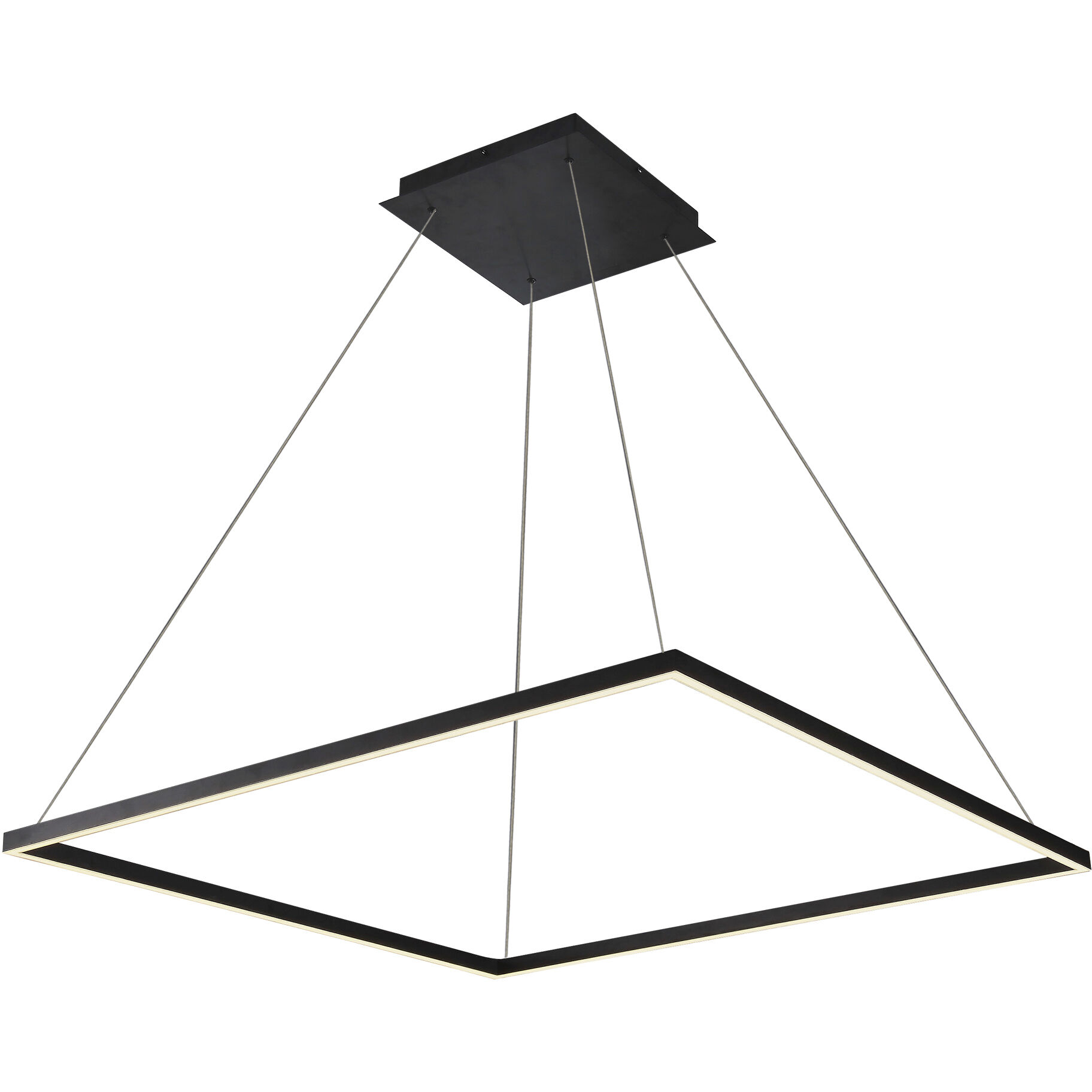 Atria 39.5 inch Black Chandelier Ceiling Light