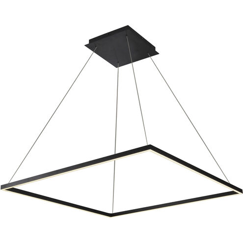 Atria 40 inch Black Chandelier Ceiling Light