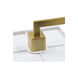 Dual-Bend Hanging Arm 25.2 inch 60 watt Gold/White Table Lamp Portable Light