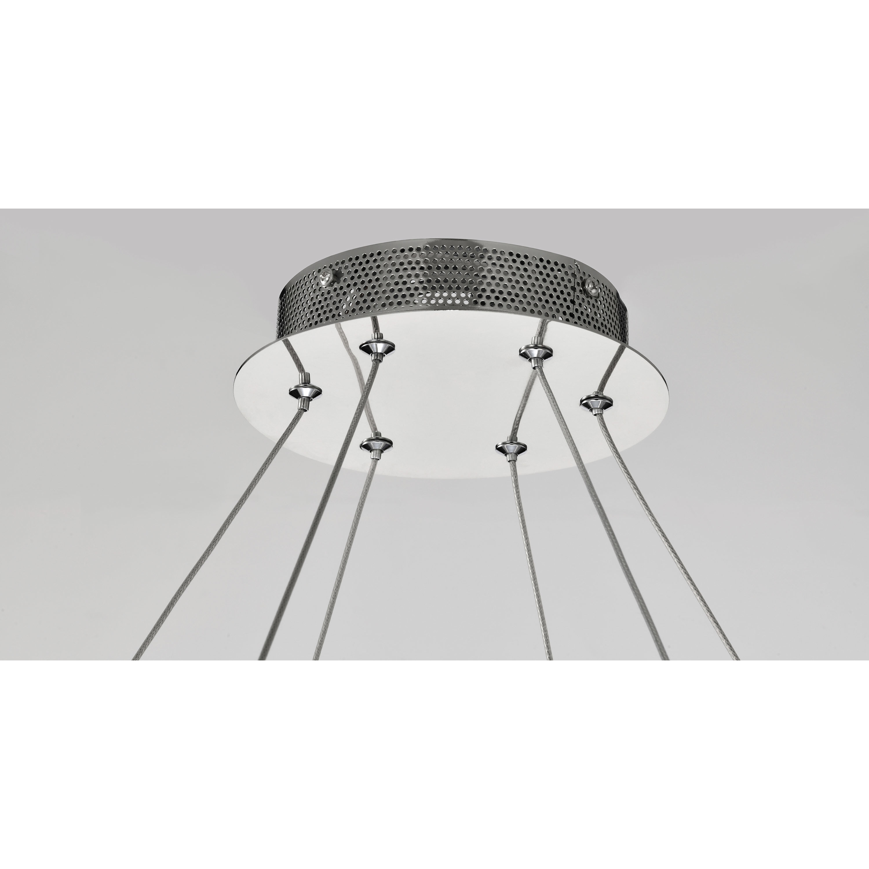 Nova LED 35.88 inch Polished Nickel Pendant Ceiling Light
