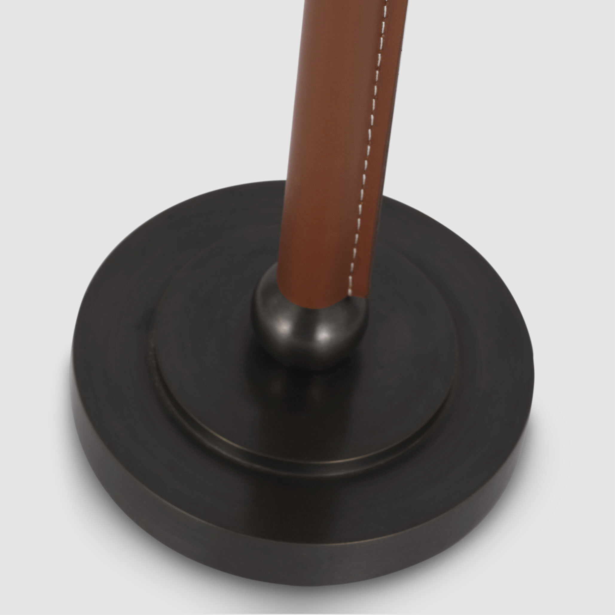 Thomas O'Brien Bryant2 24.5 inch 15.00 watt Bronze and Saddle Leather Wrapped Table Lamp Portable Light