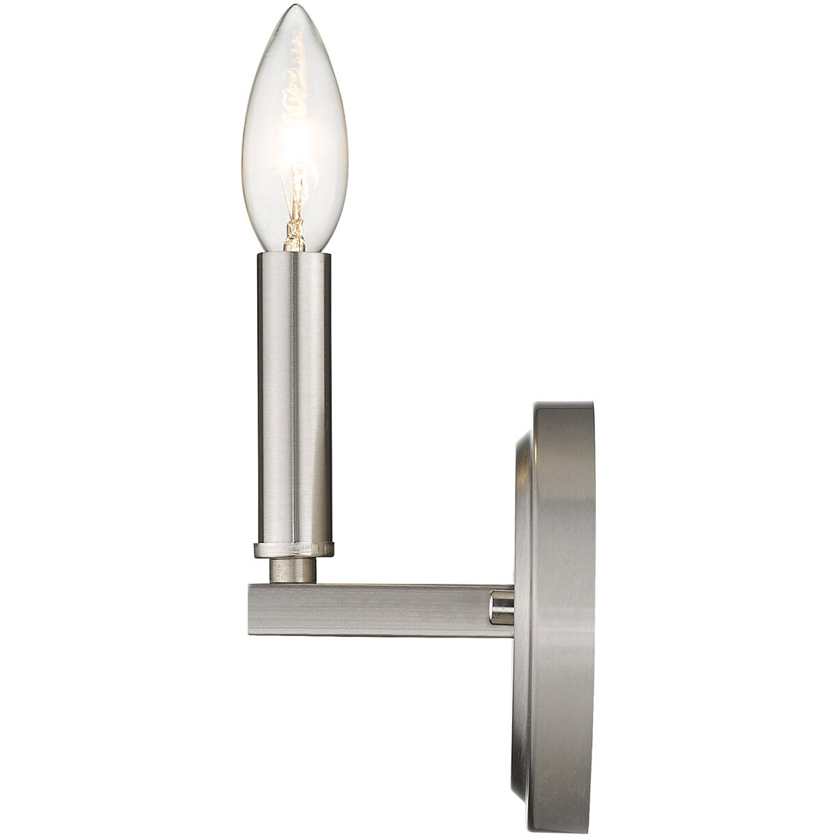 Sawyer 1 Light 5 inch Satin Nickel Sconce Wall Light