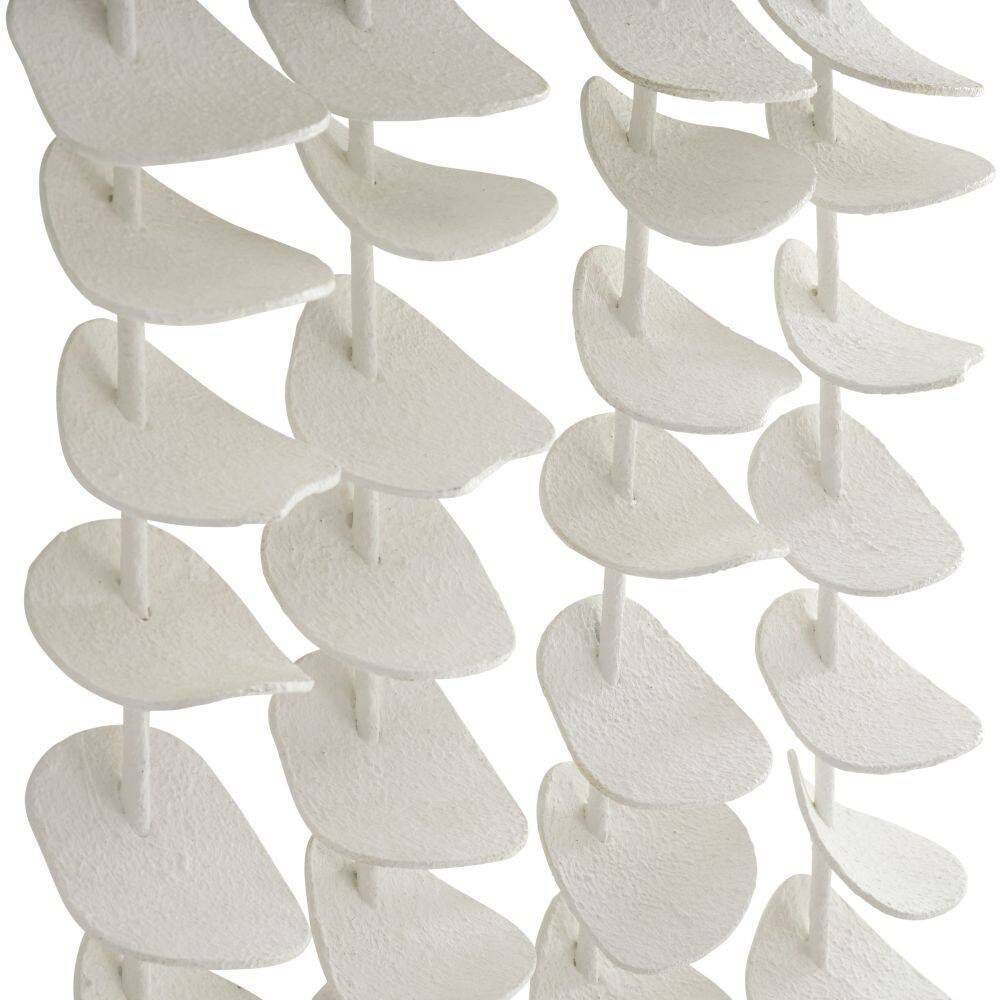 Melt White Gesso and Smoke Wall Decor