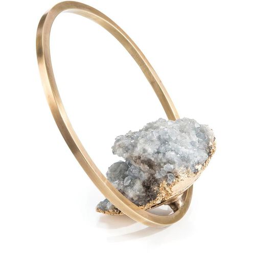 Celesite Hoop III 10 X 8.5 inch Sculpture