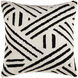 Sheldon 18 inch Black Pillow Kit in 18 x 18, Square