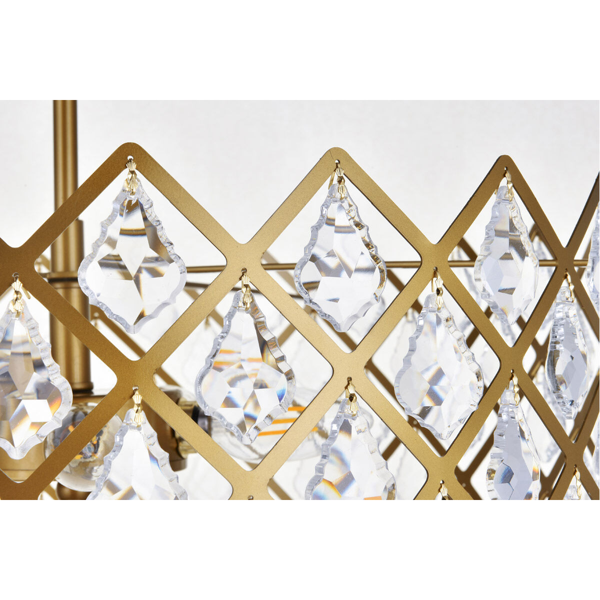 Lyla 5 Light 21 inch Brass Pendant Ceiling Light