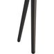 Juri Porpoise and Charcoal Brown with Dark Gray Outdoor Dining Chair