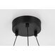 Drew & Jonathan Colt 1 Light 25.6 inch Midnight Black Chandelier Ceiling Light