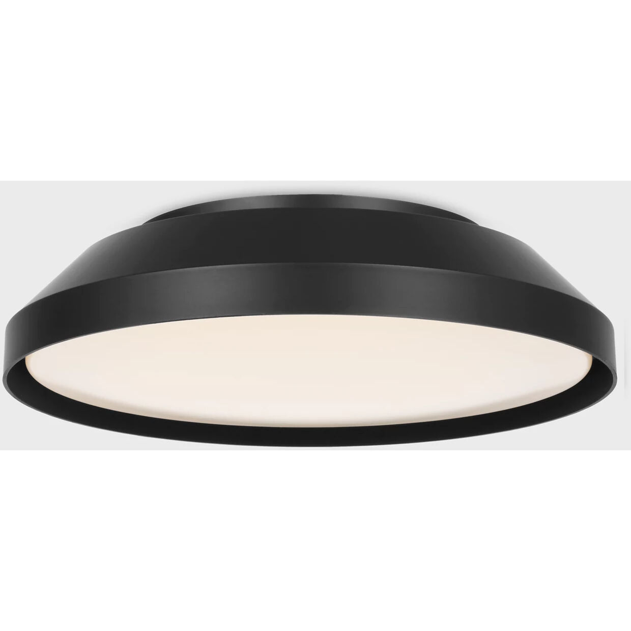 Nevado LED 12 inch Midnight Black Flush Mount Ceiling Light