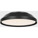 Nevado LED 12 inch Midnight Black Flush Mount Ceiling Light