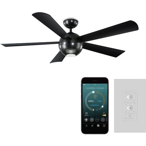Orb 62 inch Carbon Fiber Ceiling Fan in 2700K