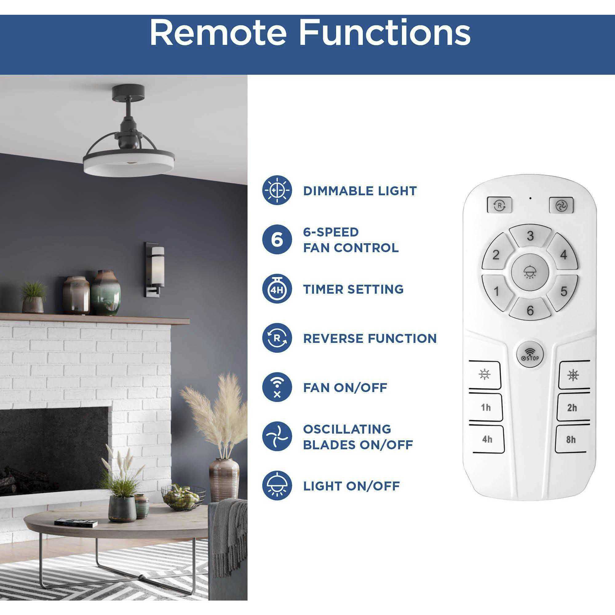 Burnett 20.94 inch Brushed Nickel with Silver Blades Outdoor Ceiling Fan