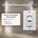 Matthews Gerbar Jarold Direcional 16 inch Brushed Nickel with Solid Mahogany Wood Blades Directional Ceiling Fan